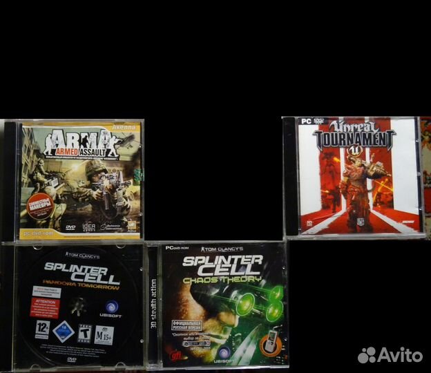 Игры для пк на DVD и CD