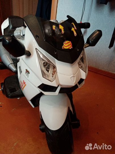 Детский мотоцикл на аккумуляторе бу