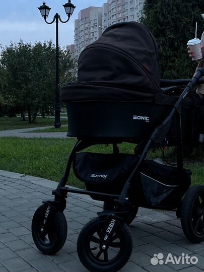 Коляска 3 в 1 verdisonic plus