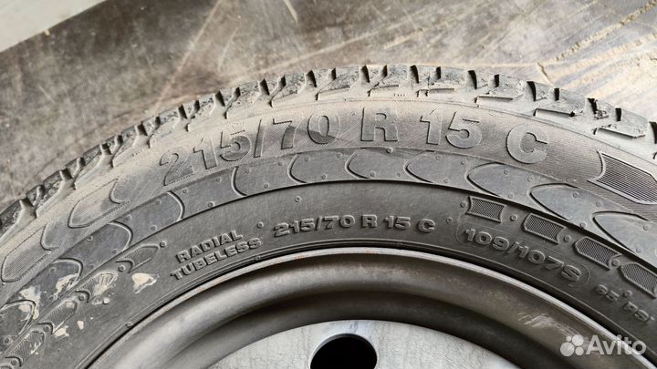 Колеса в сборе 215/70 R15C Continental Vanco 2