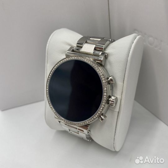 Смарт часы Michael Kors DW7M2 Серебро со стразами