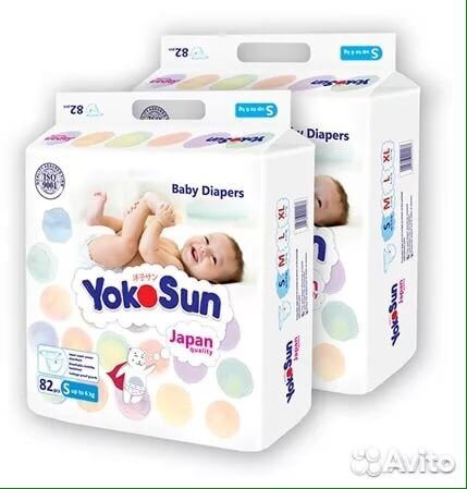 Подгузники и трусики детские Yokosun