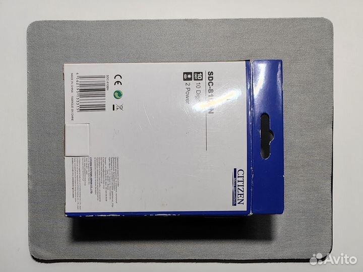 Калькулятор Citizen SDC-810BN