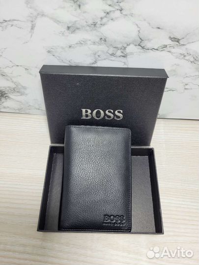Обложка для паспорта boss
