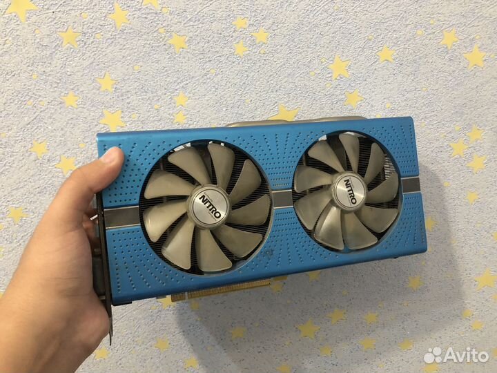Видеокарта Sapphire Rx 590 8gb nitro+ GME
