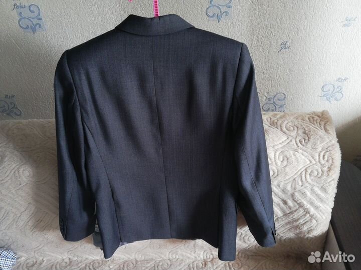 Пиджак школьный для мальчика 146