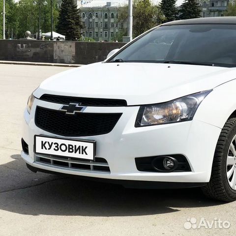 Бампер передний в цвет Chevrolet Cruze