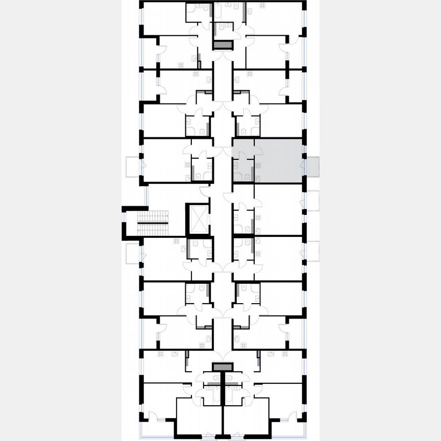 Квартира-студия, 25,2 м², 3/3 эт.