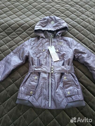 Куртка для девочки новая демисезоннаяна рост122+