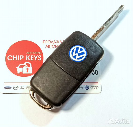 Ключ зажигания Volkswagen Passat B5 / 1J0959753AH