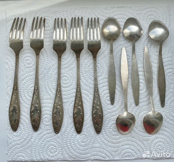Ложки и вилки винтаж