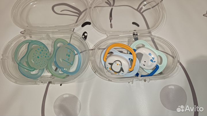 Соска пустышка avent 0 6