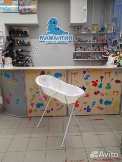 Детская ванночка с подставкой Tega baby