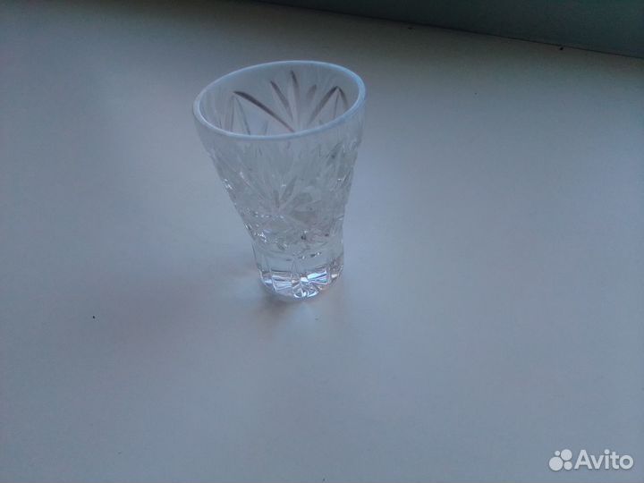 Хрустальные рюмки 10 штук (СССР)