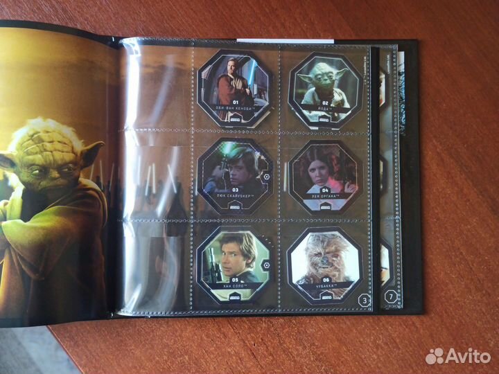 Альбом для коллекционирования,звёздные войны