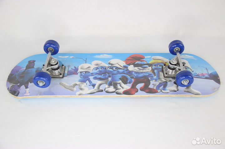 Скейтборд Смурфики