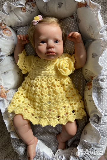 Платье для новорожденной девочки