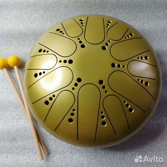 Новый глюкофон 30 см 12 нот фа минор + ля бемоль м