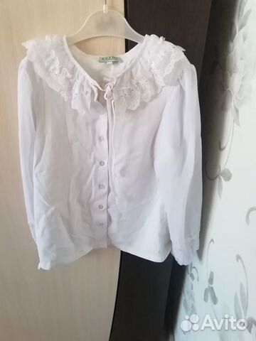 2 блузки для девочки 134 140