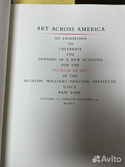 Art Across America. Oct.-Dec. 1960