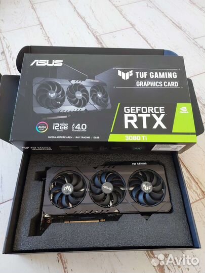 Видеокарта asus TUF Gaming GeForce RTX 3080ti 12GB