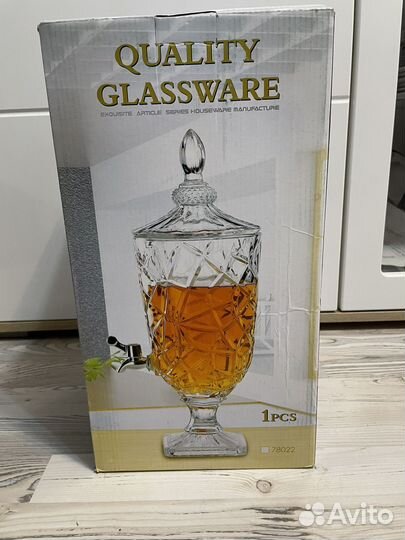 Лисонадница с краном