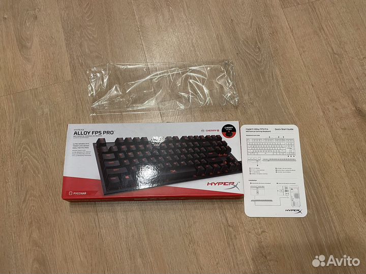 Игровая клавиатура hyperx alloy fps pro