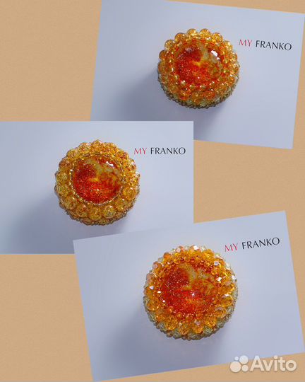 Броши «Солнце»; «Полнолуние»