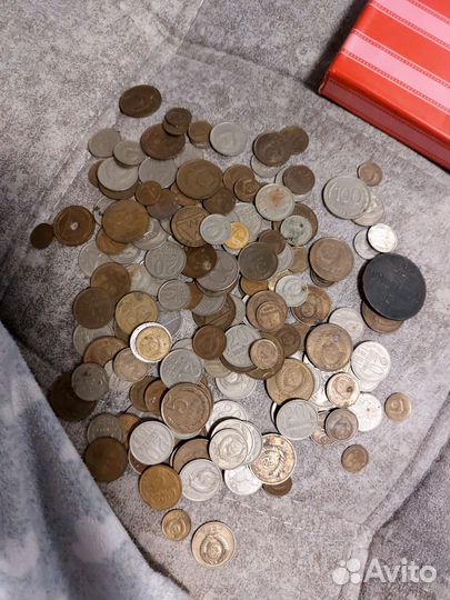 Банкнота/купюра 1 рубль 1991г ее + монеты