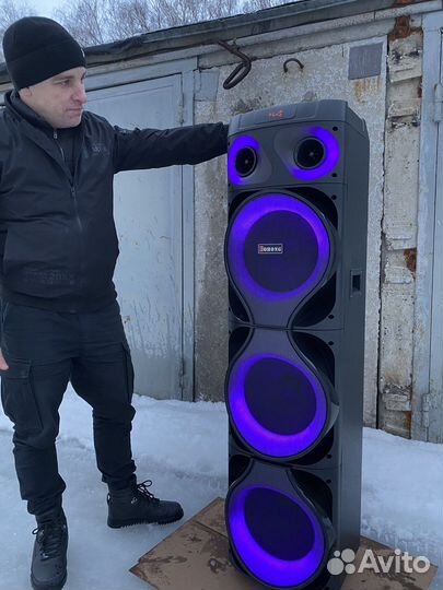 Блютуз колонка караоке