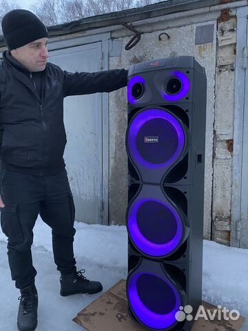 Блютуз колонка караоке