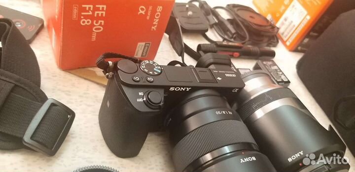 Фотоаппарат sony a6500 комплект