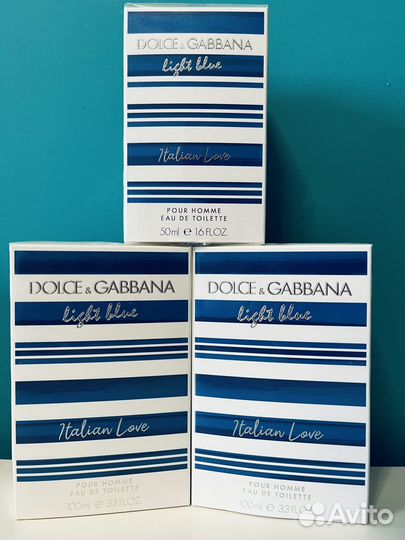 Dolce&gabbana Light Blue Italian Love Pour Homme