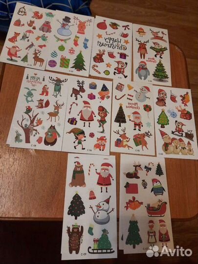 Детские переводные татуировки