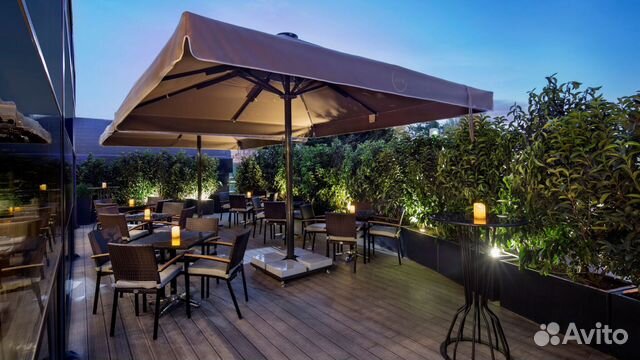 Зонт уличный. Зонт для веранды. Зонт для кафе