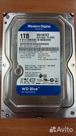 Жесткий диск 1 Тб для пк