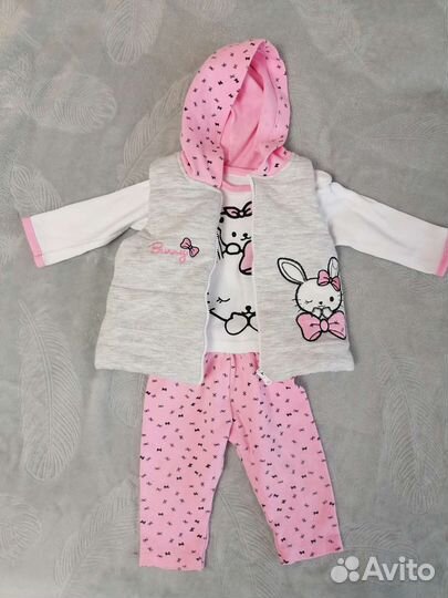 Детский костюм с жилеткой