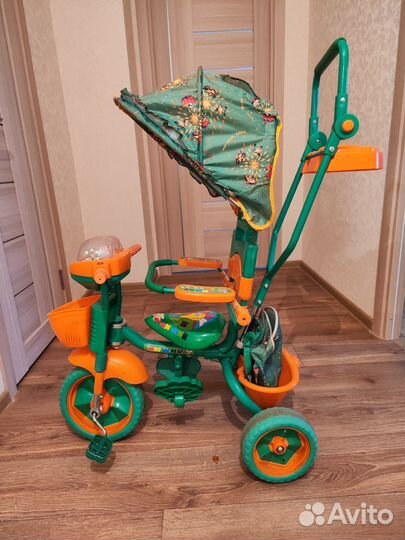 Детский трехколесный велосипед бу