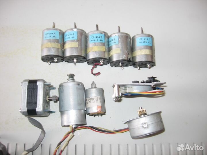 Двигатель для принтеров, сканеров