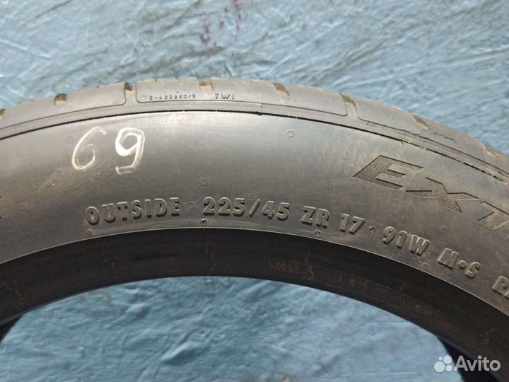 Continental ExtremeContact DWS 225/45 R17 91W