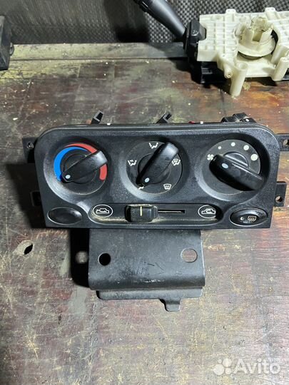 Блок управления печкой daewoo matiz