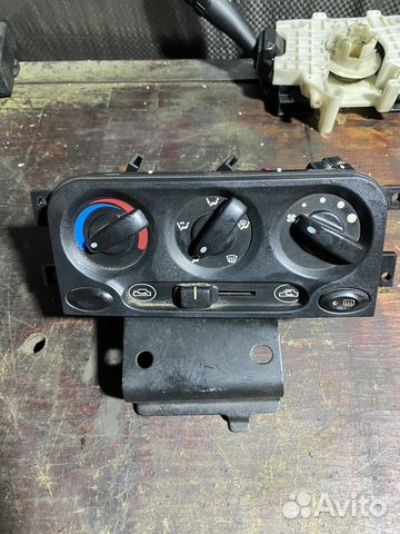 Блок управления печкой daewoo matiz
