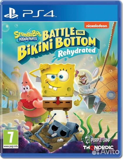PS4 SpongeBob SquarePants Battle For Bikini Bottom