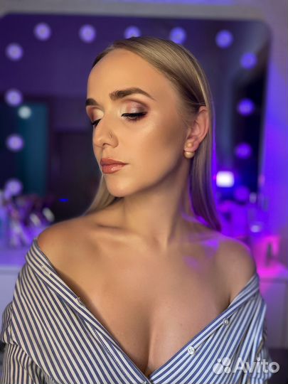 Макияж и прическа