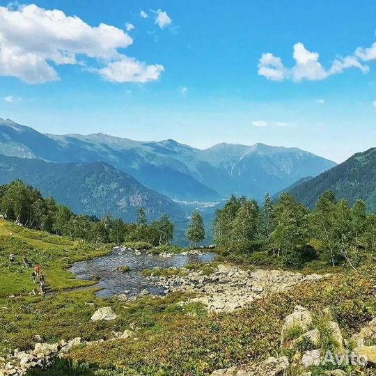 Тур поездка в Архыз, Домбай, горы , путешествие