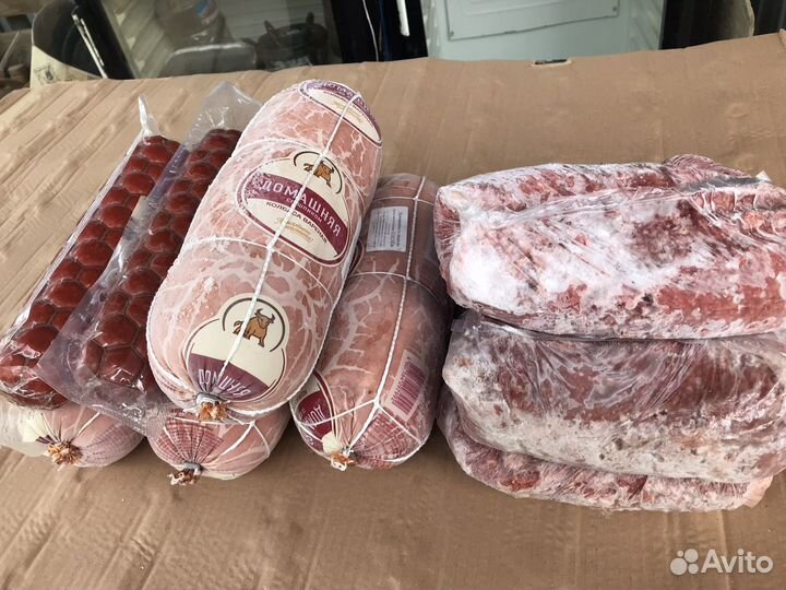 Колбаса и костный остаток