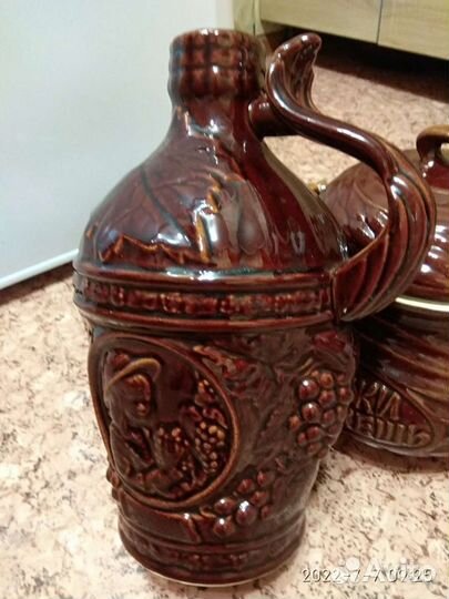 Горшок для запикания керамический, кувшин