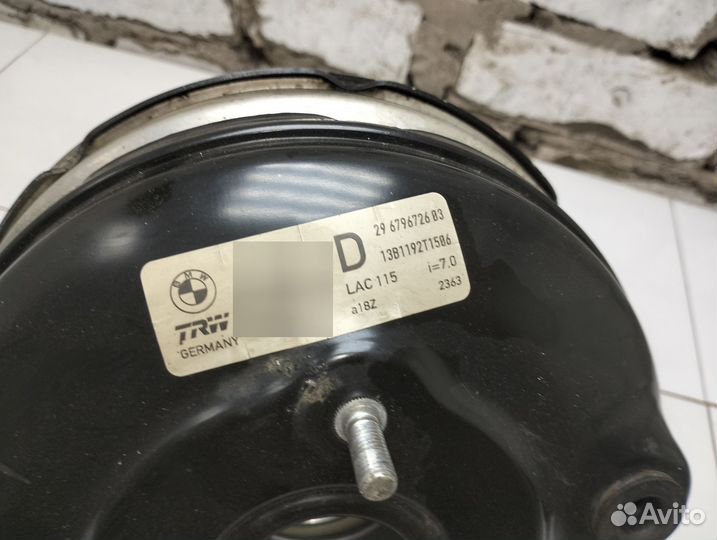 Усилитель вакуумный BMW 5 F10