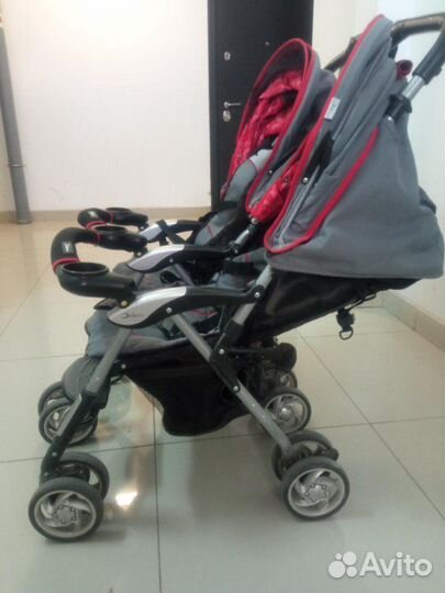 Коляска для двойни