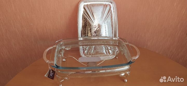 Посуда из серебра для сервировки основных блюд